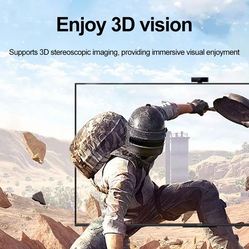 Supplier image showing HDMI cable 3D vision display use